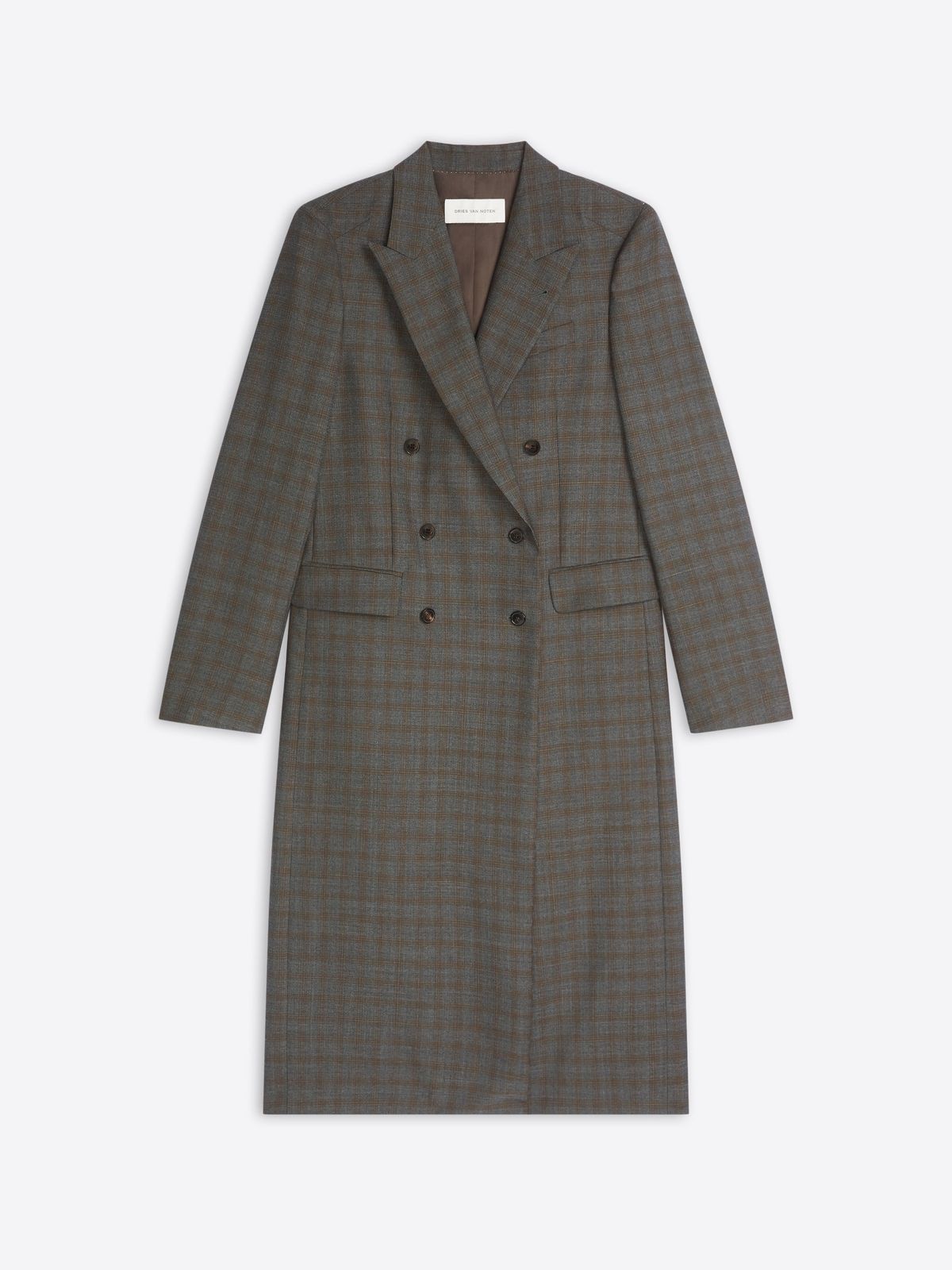 Wool tuxedo coat