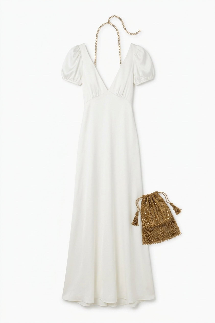 Natalia - Satin Back Silk Crepe