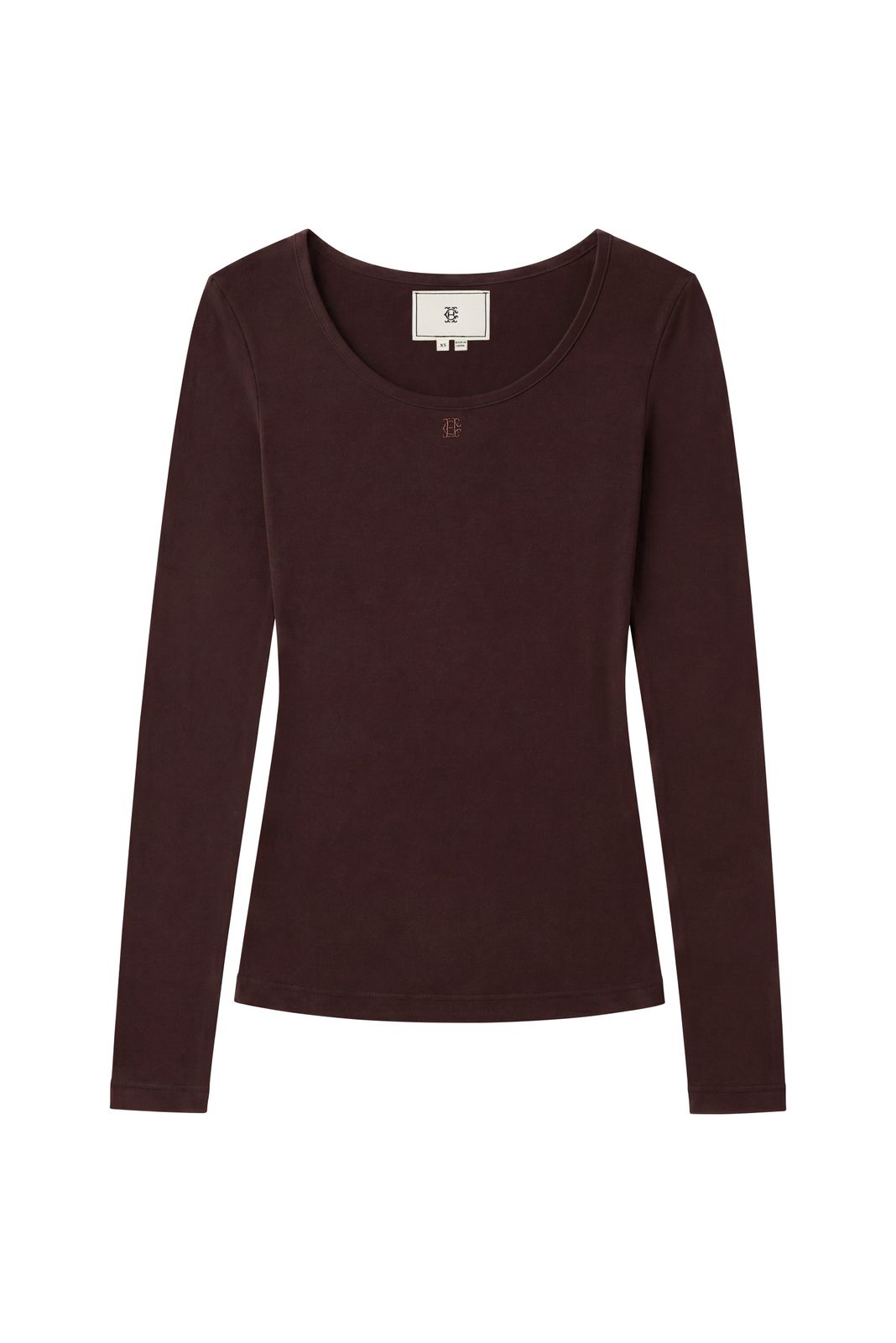 Supersoft Scoop Neck Top (walnut)