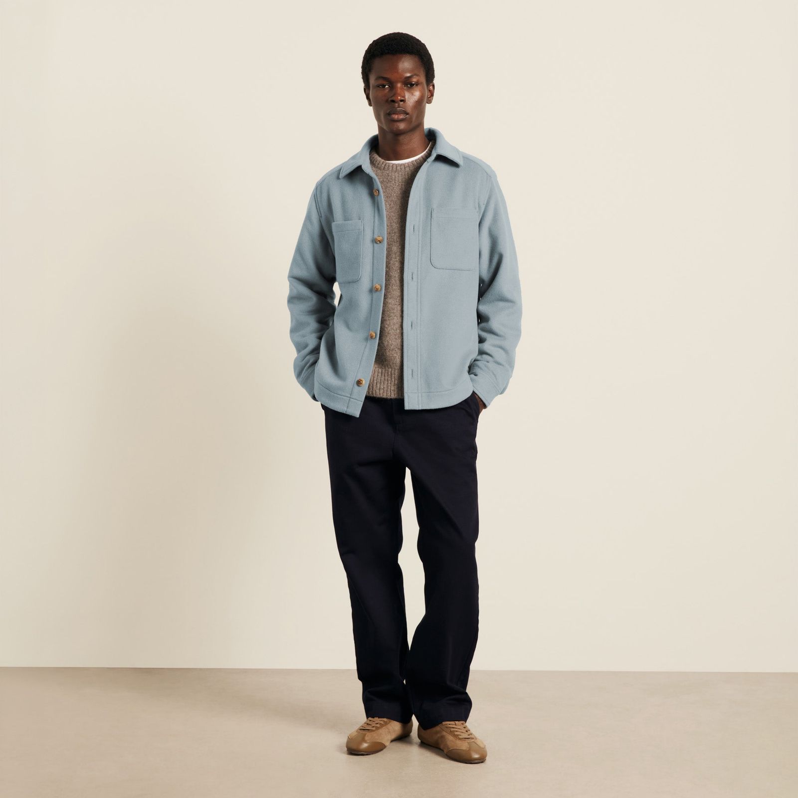 Trullo Overshirt - Powder Blue