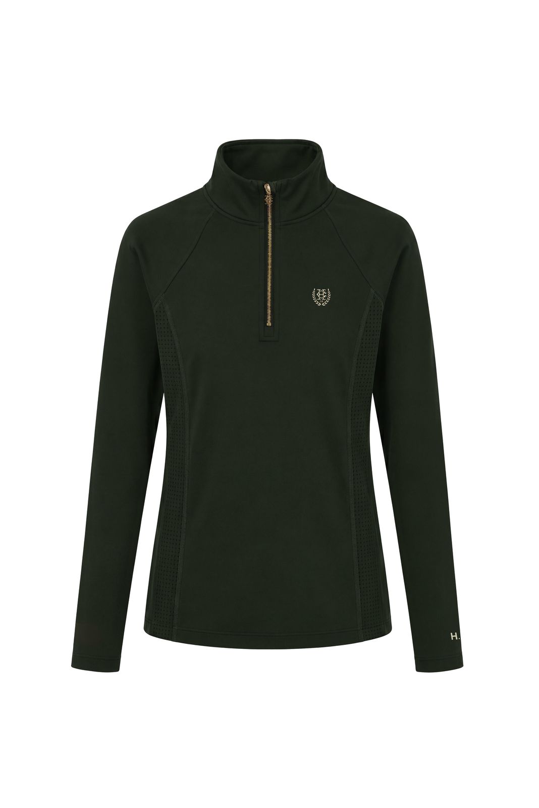 Cranborne Long Sleeve Base Layer (Dark Olive)