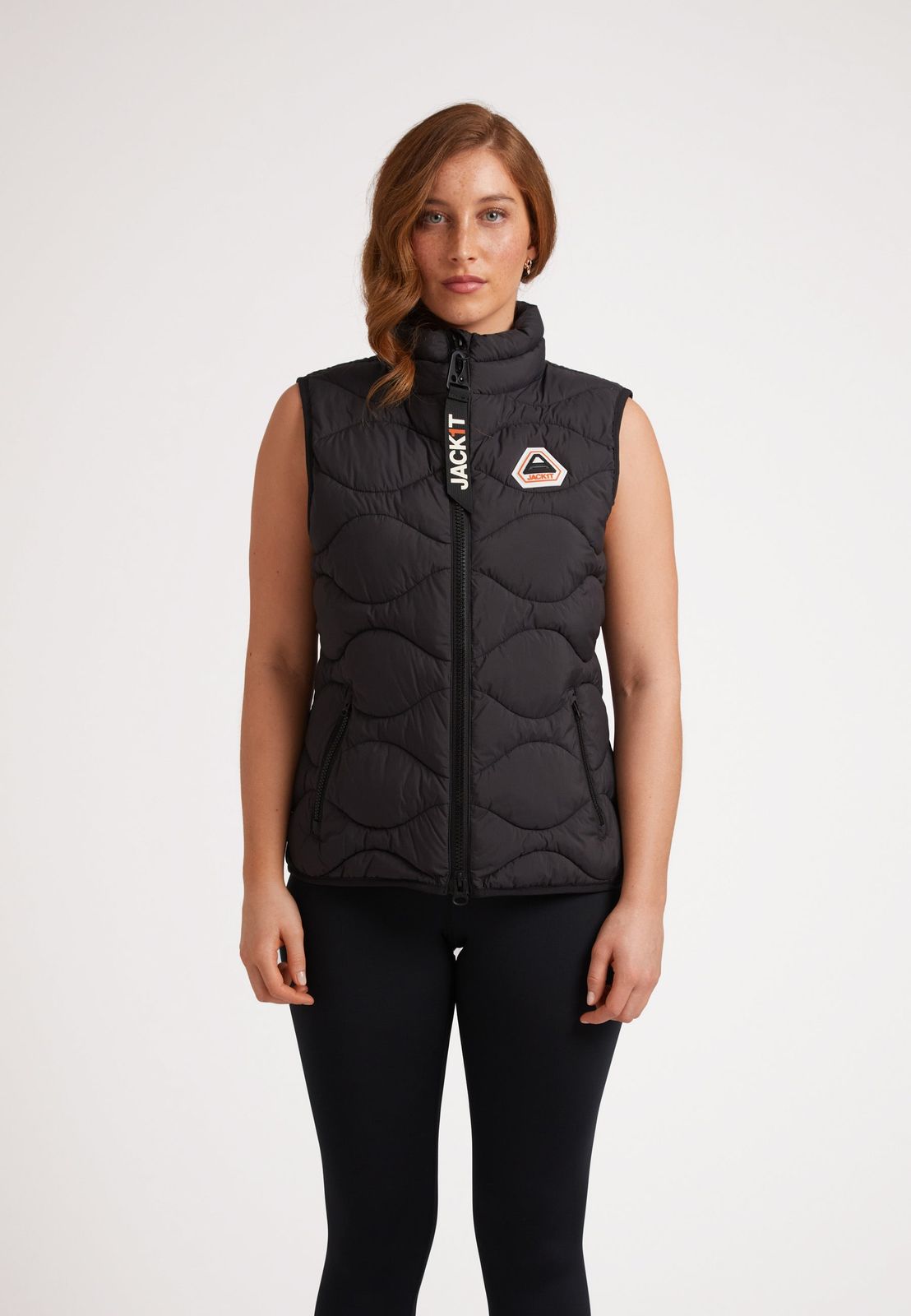 ORB1T Quilted Gilet Black
