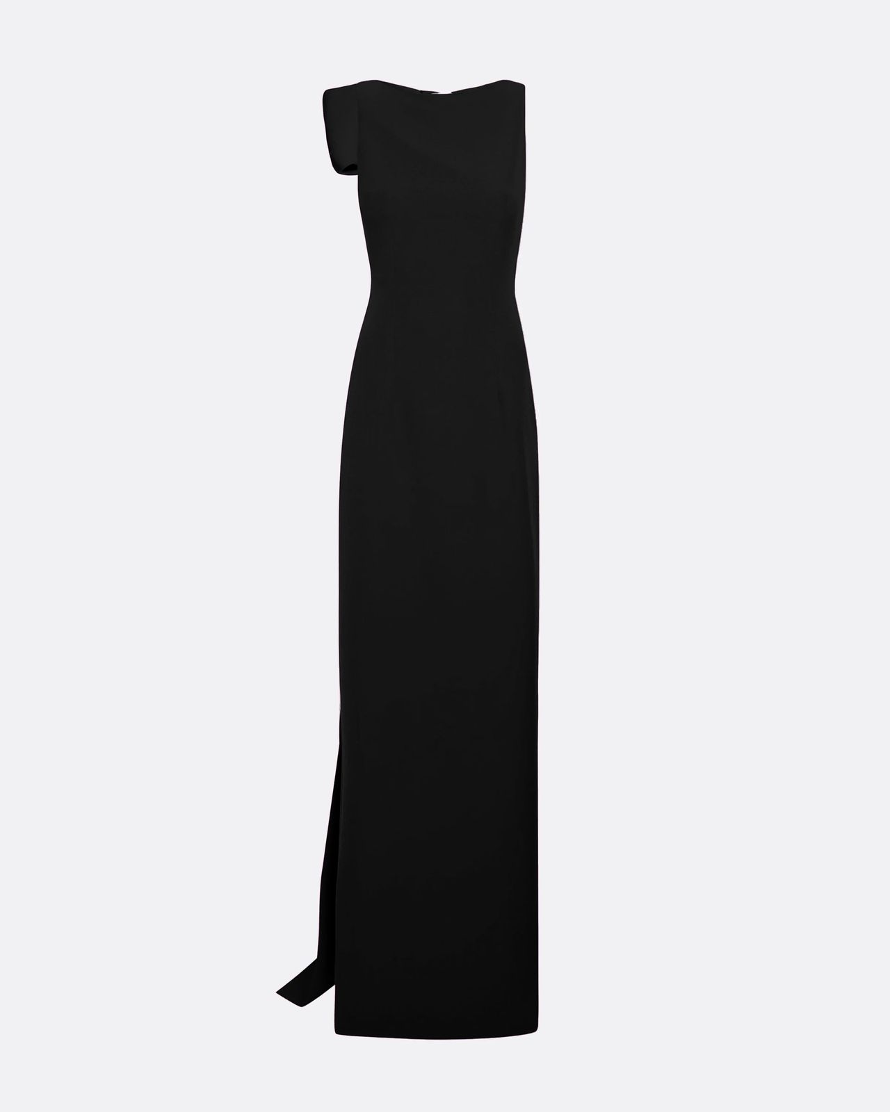 Celestia Black Long Dress