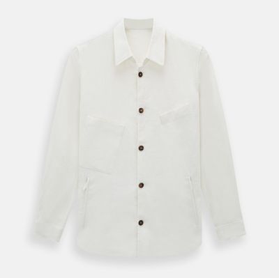 Vanilla Linen Holland Shacket