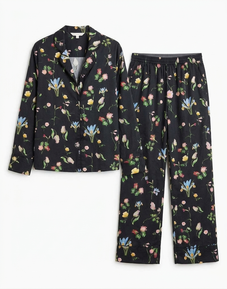 Botanical Noir Pj Top