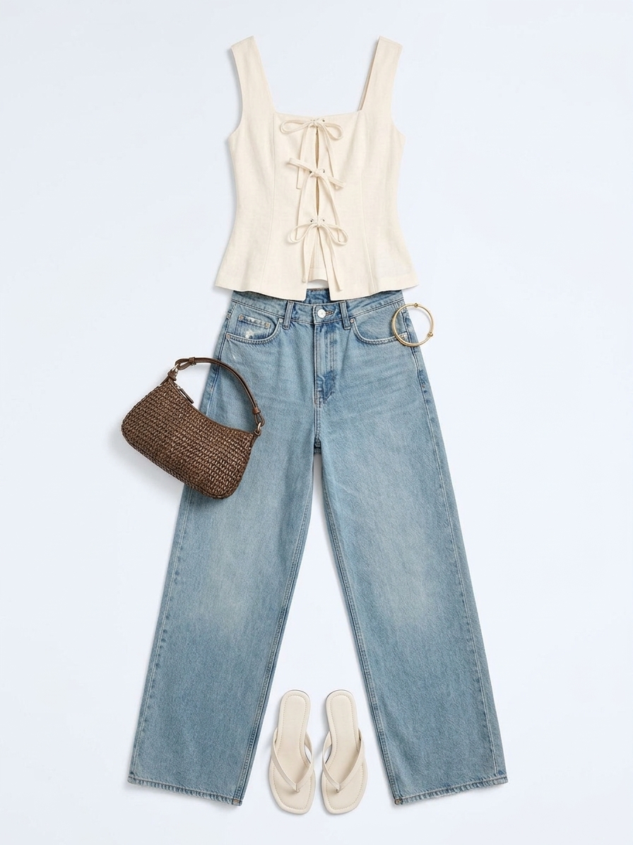 Oprah Top In White