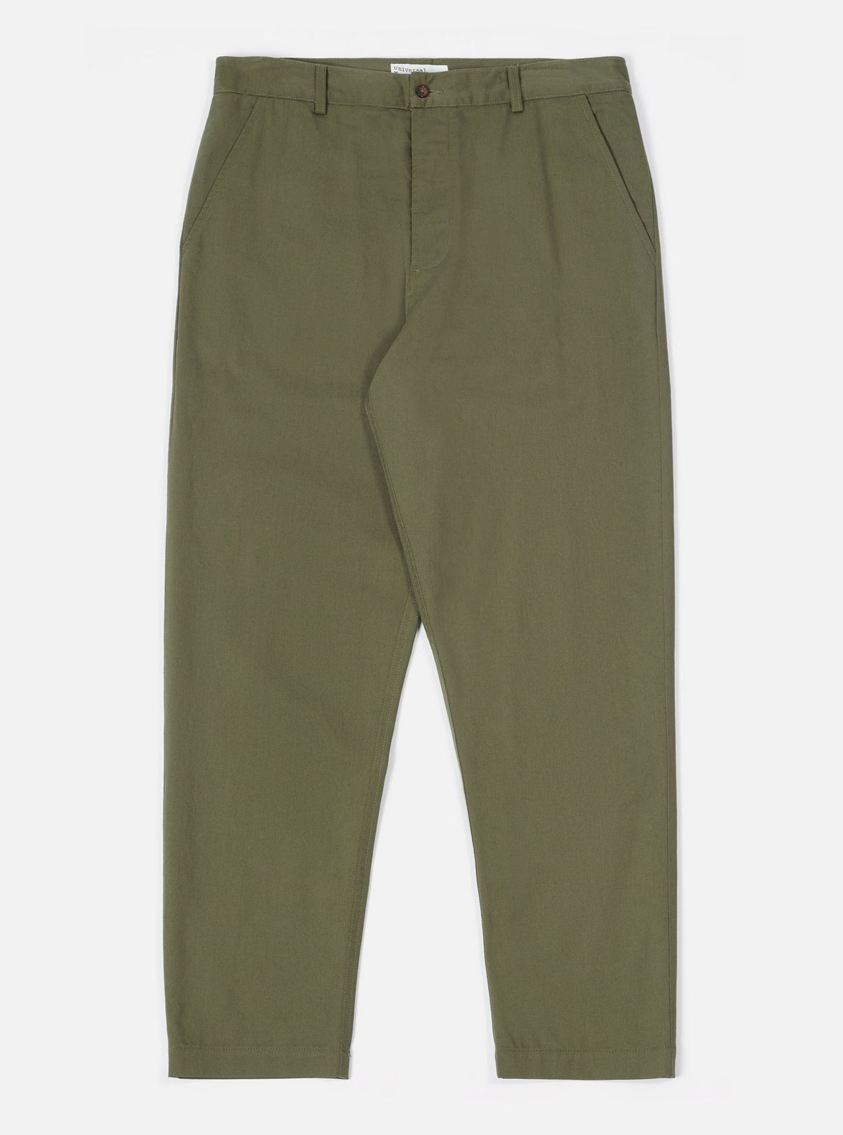 Light Olive Twill Military Chino
