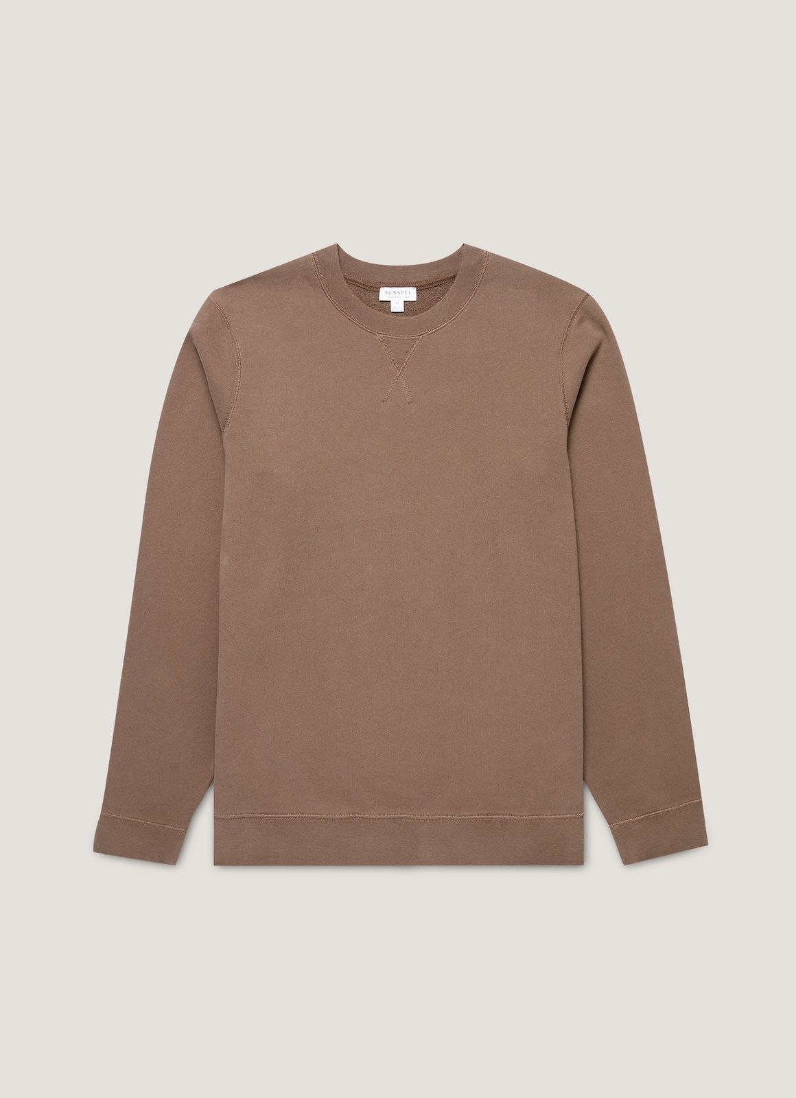 Men's Loopback Sweatshirt in Bark
