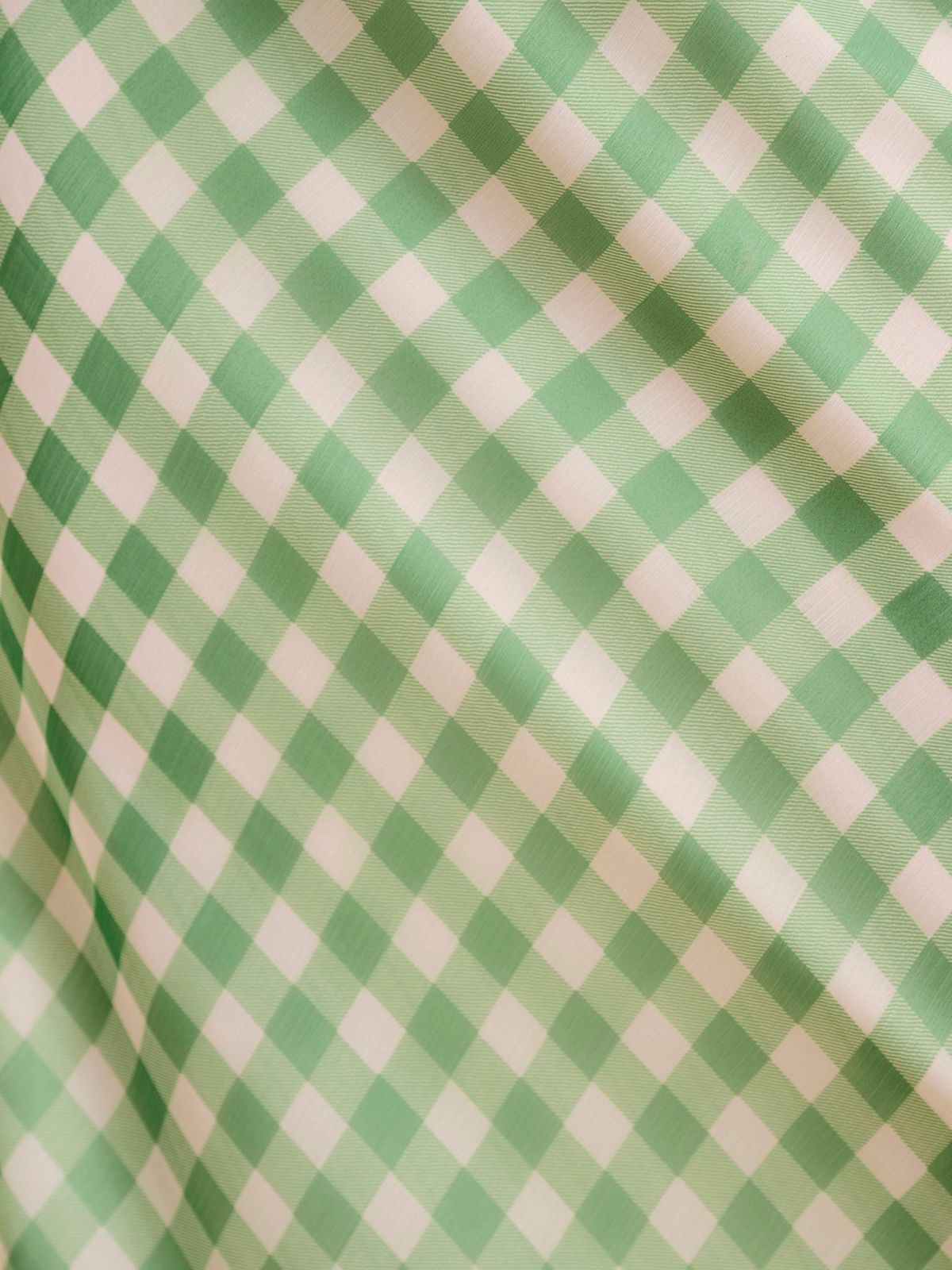 Tabitha Maxi Skirt In Cream And Green Check