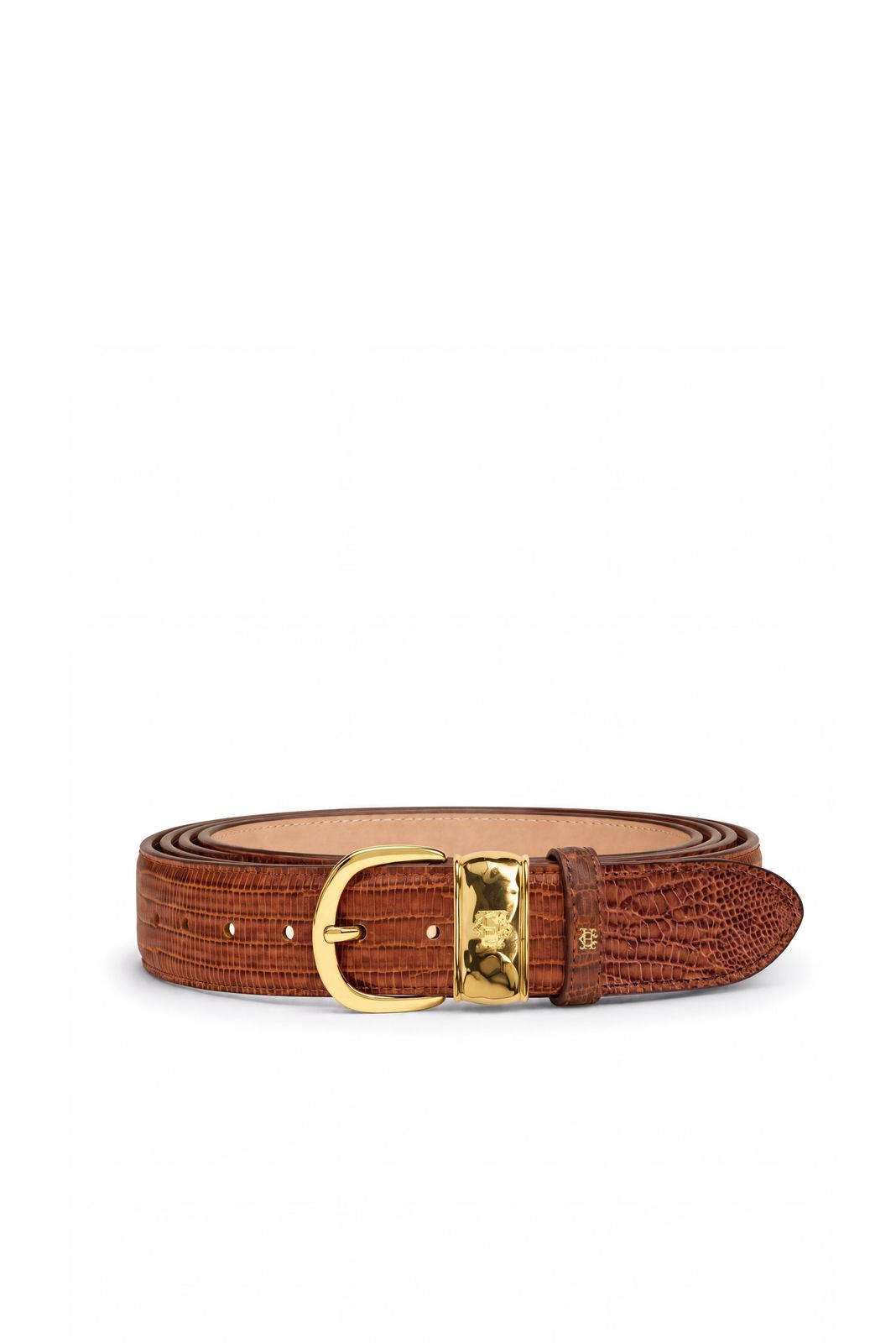 Denali Classic Belt (Chestnut Lizard)