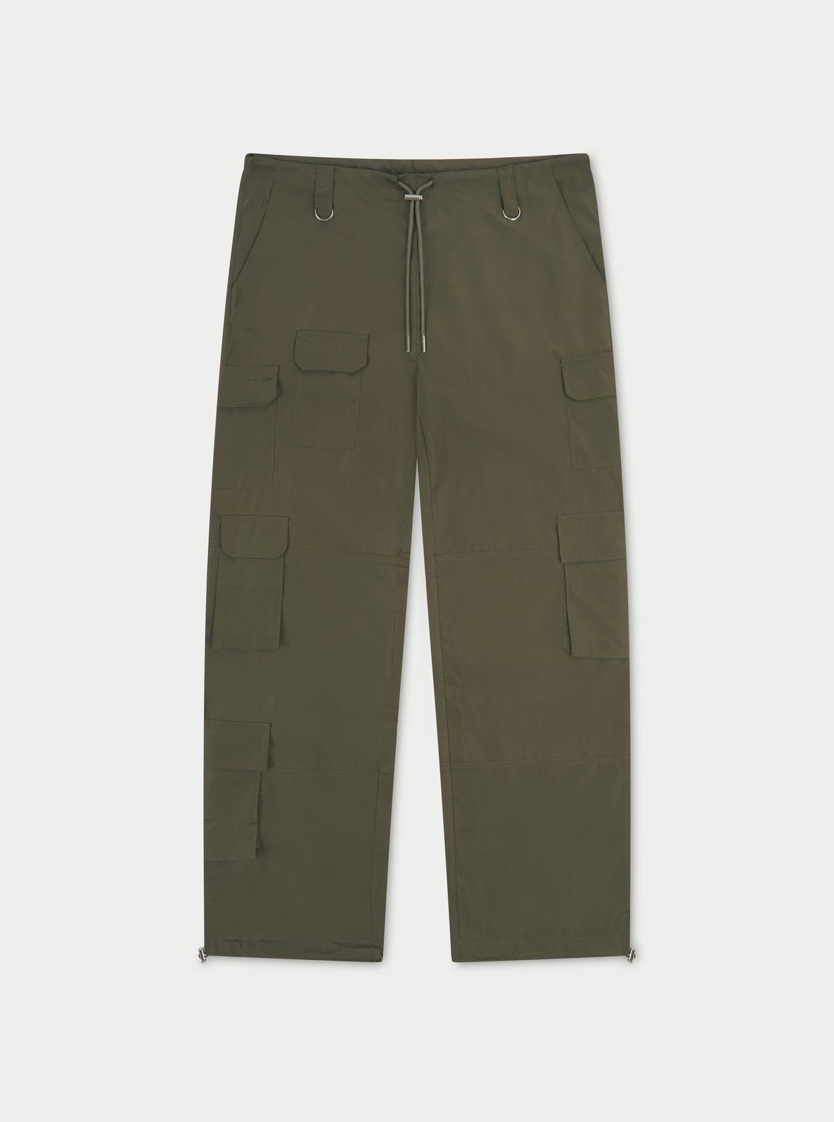 MULTI POCKET OVERSIZED CARGOS - KHAKI