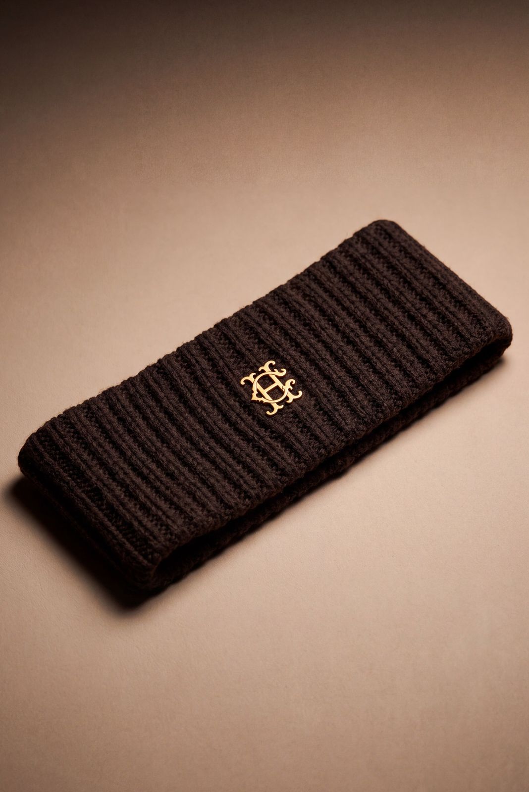 Knitted Headband (Chocolate)