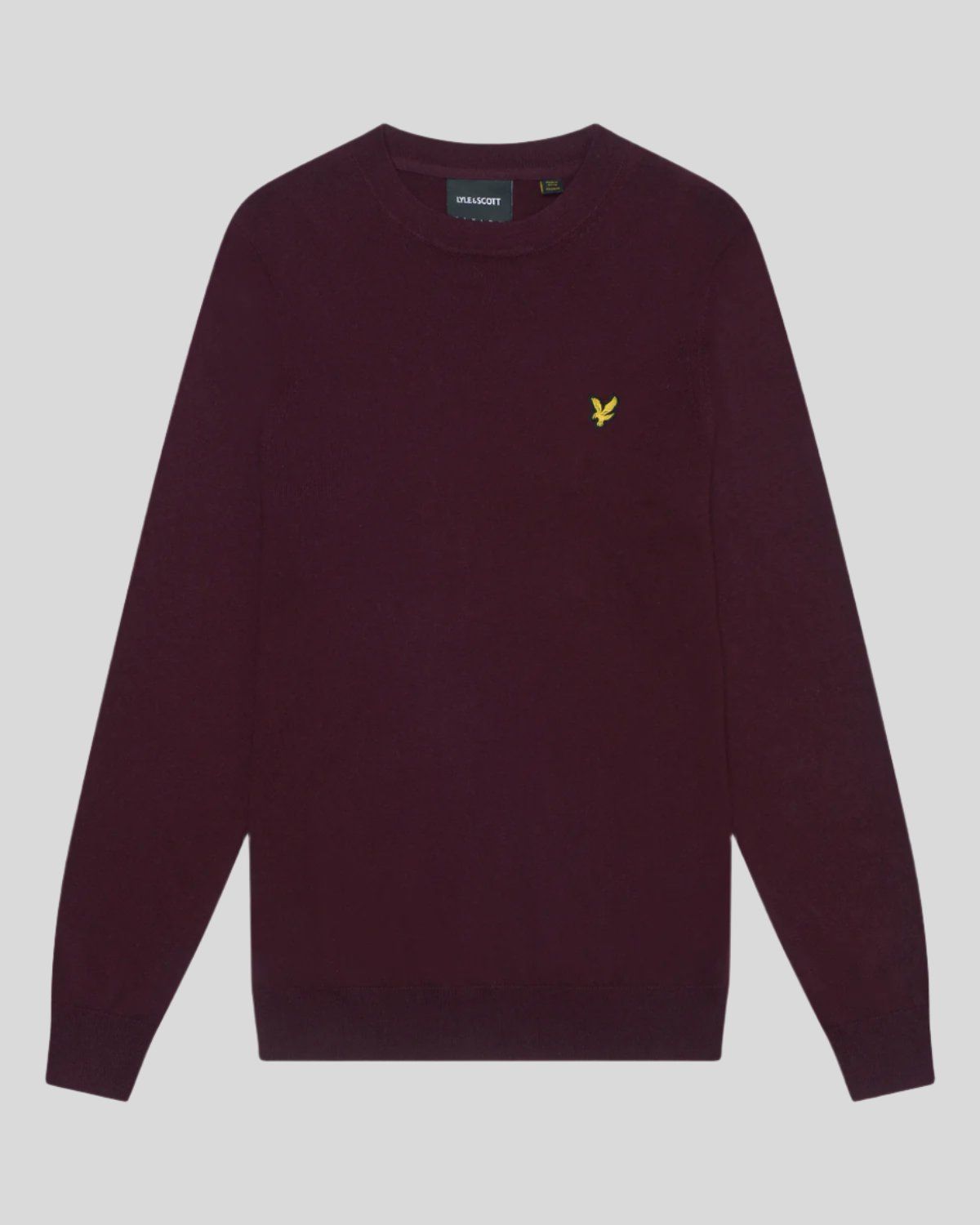 Cotton Merino Crew Neck Jumper