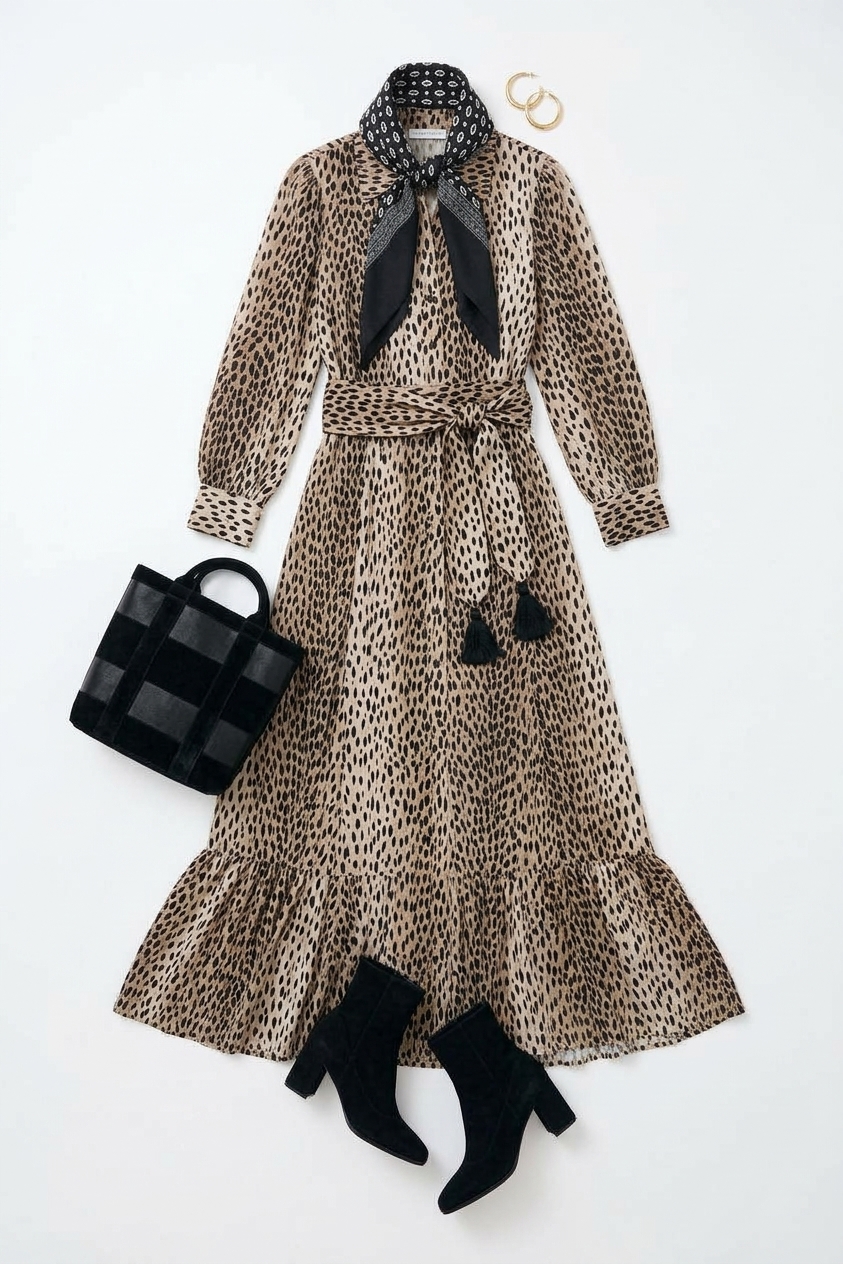 Maddison - Antelope Spot Black
