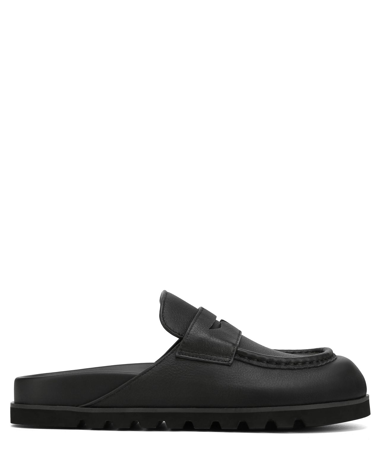Cord Black Pebble Leather
