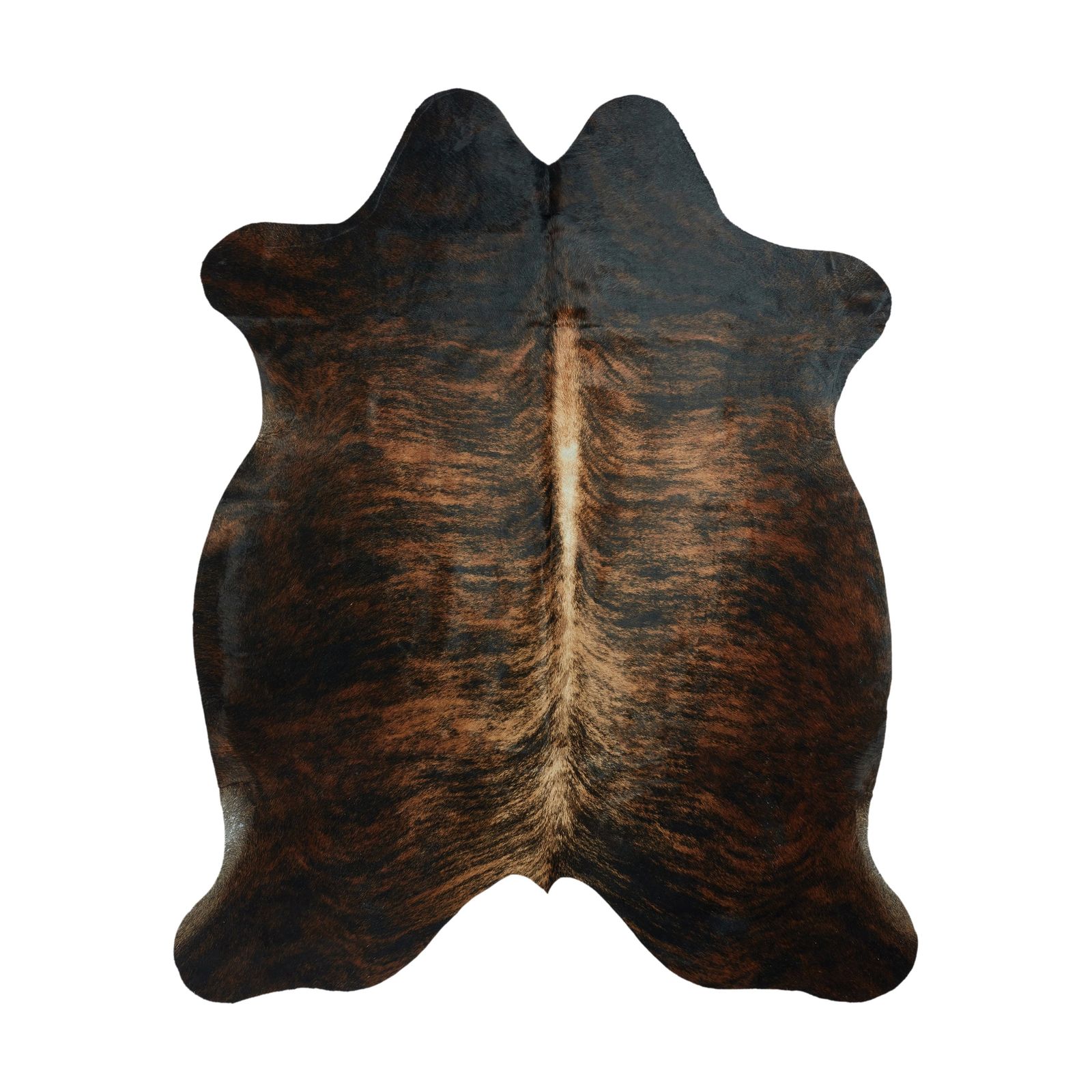 Cowhide Rug - Exotic Brown (220cm x 180cm)