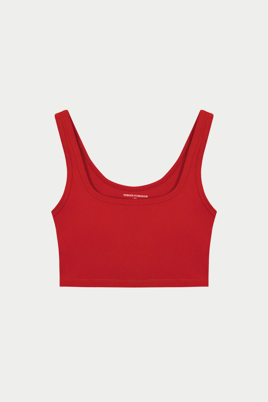 SCULPTING STRETCH EMBLEM SPORTS BRA - RED