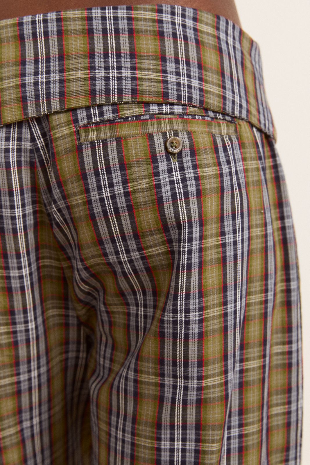 Fia Trousers - Multi Check
