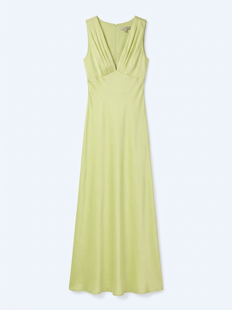 Casey Dress In Shaddow Lime