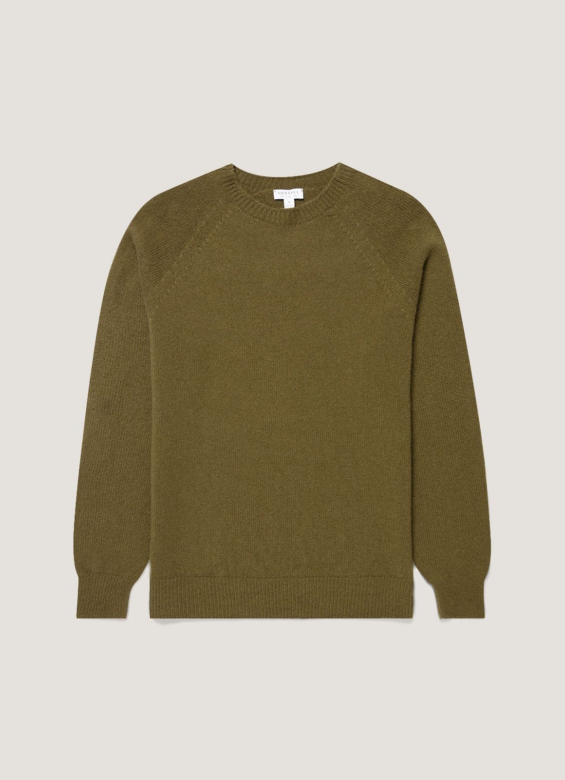 Men's Lambswool Crew Neck Jumper in Uniform