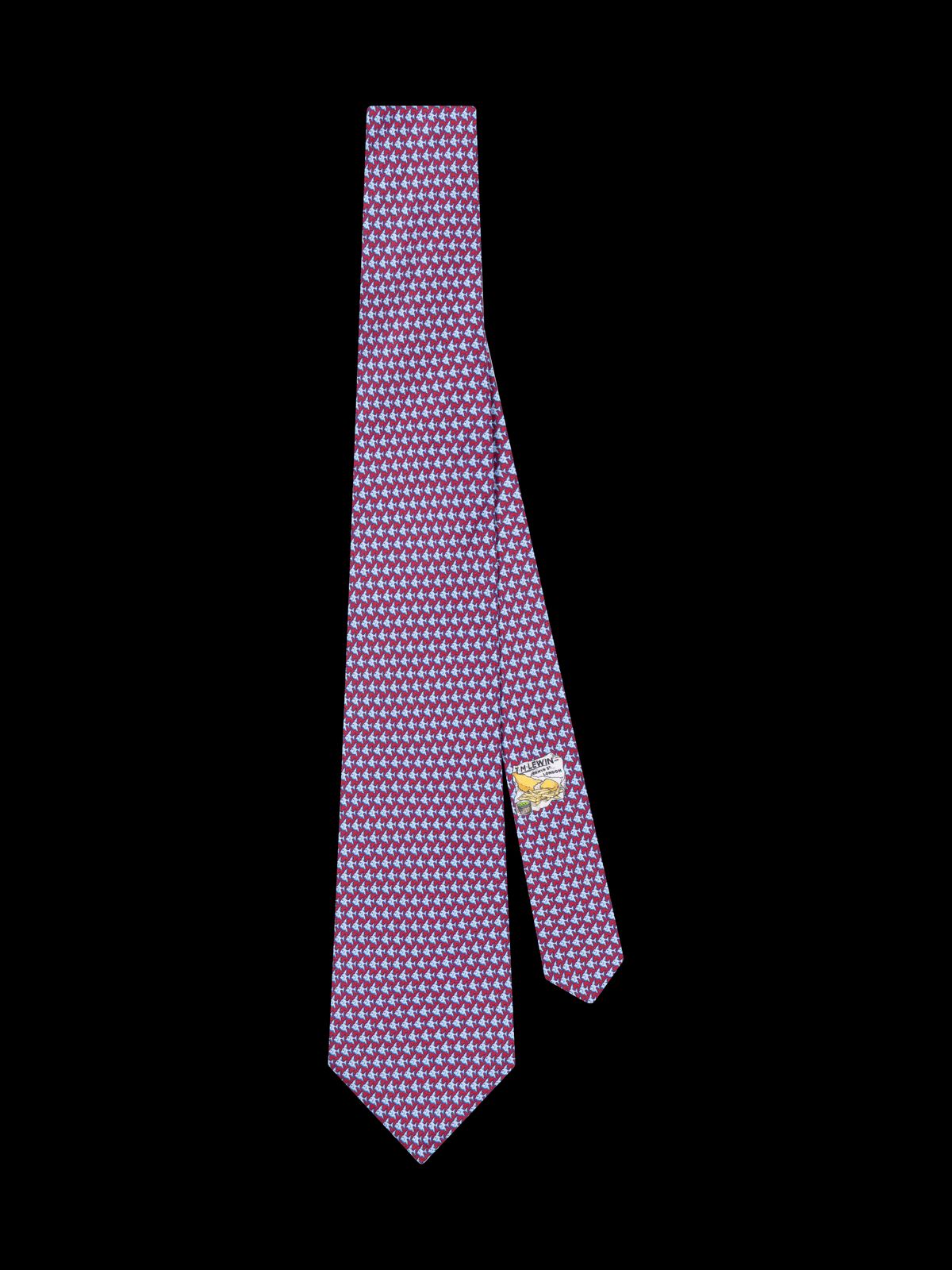 The Italian Fish Print Tie
