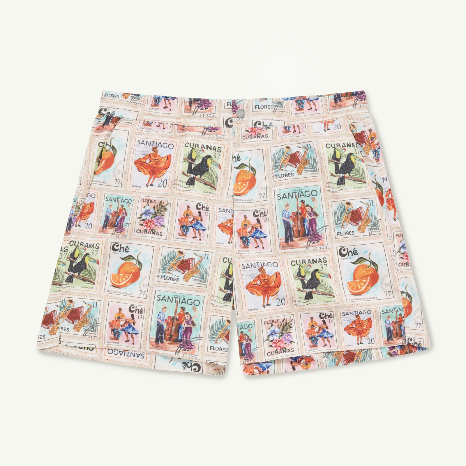 Estampillas Recycled Polyester Printed Swimshort - Multicolour