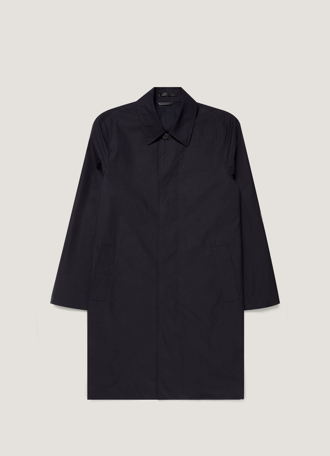 Men's Ventile Mac in Dark Navy