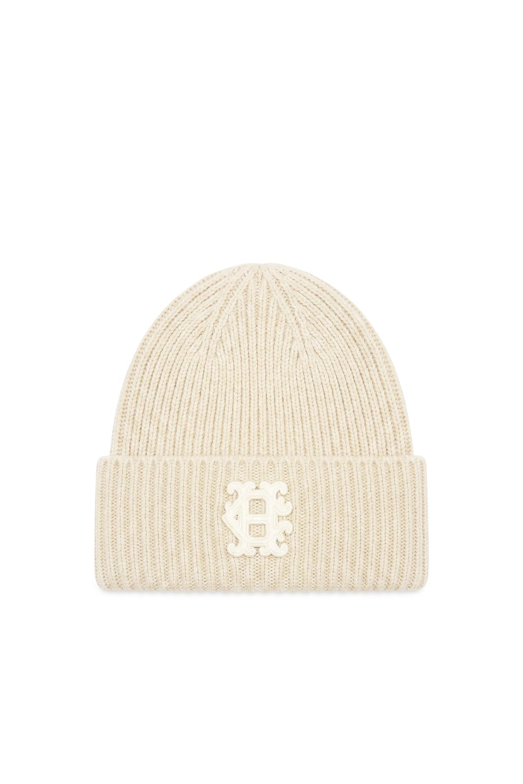 Heraldic Beanie (Cream)