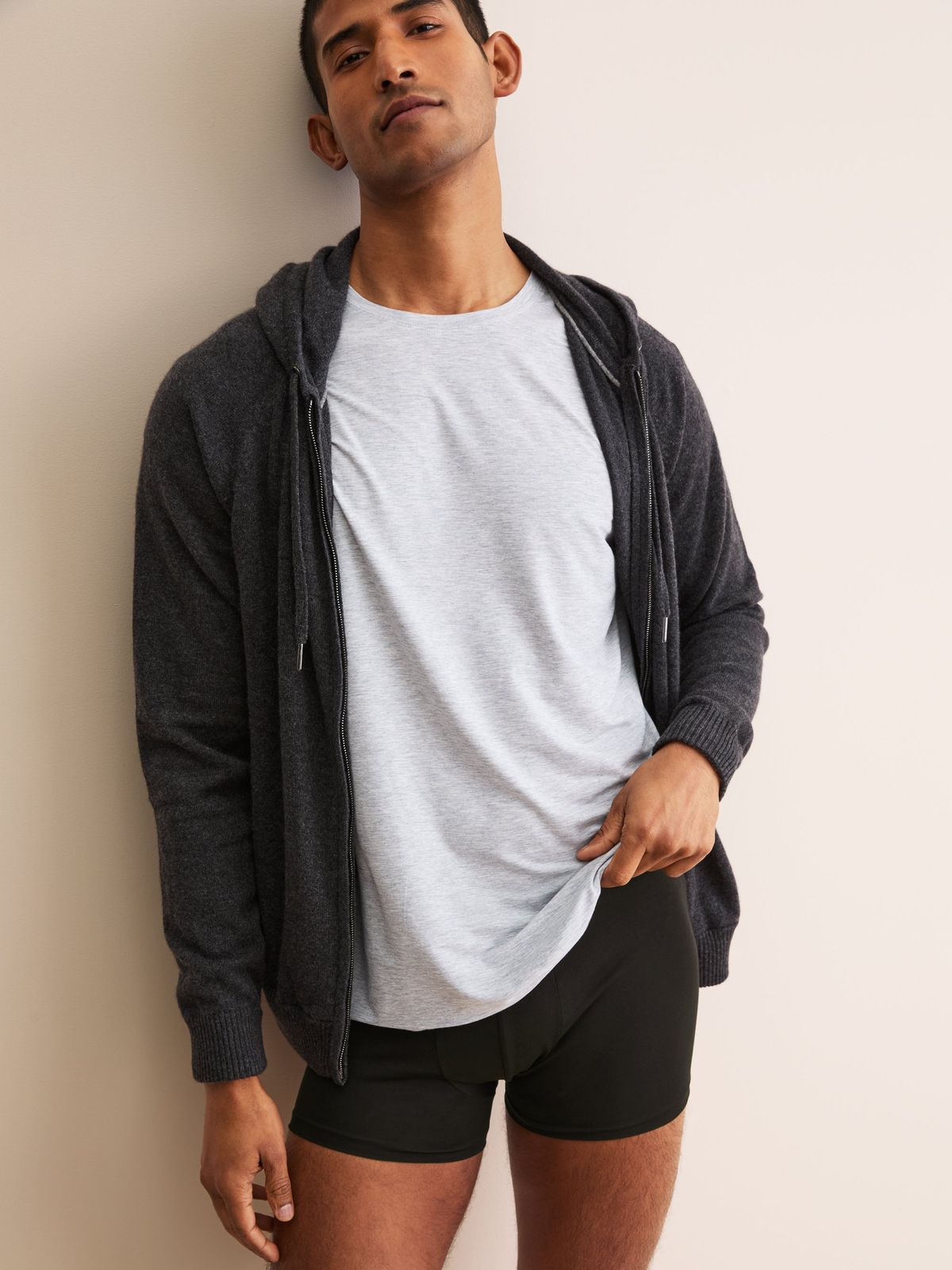 Jack Pima Cotton Boxer Briefs Black