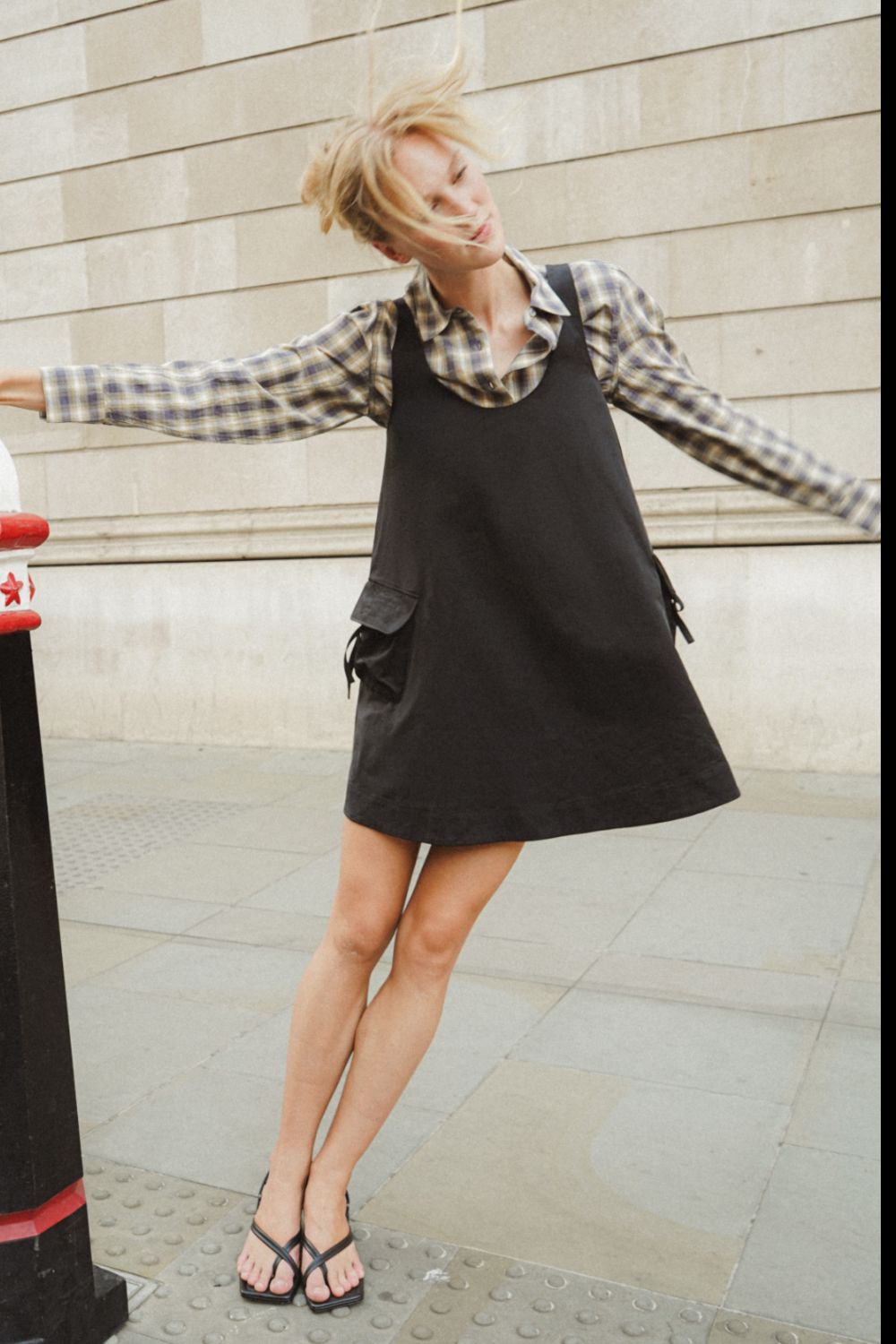 Cairo Mini Dress - Black