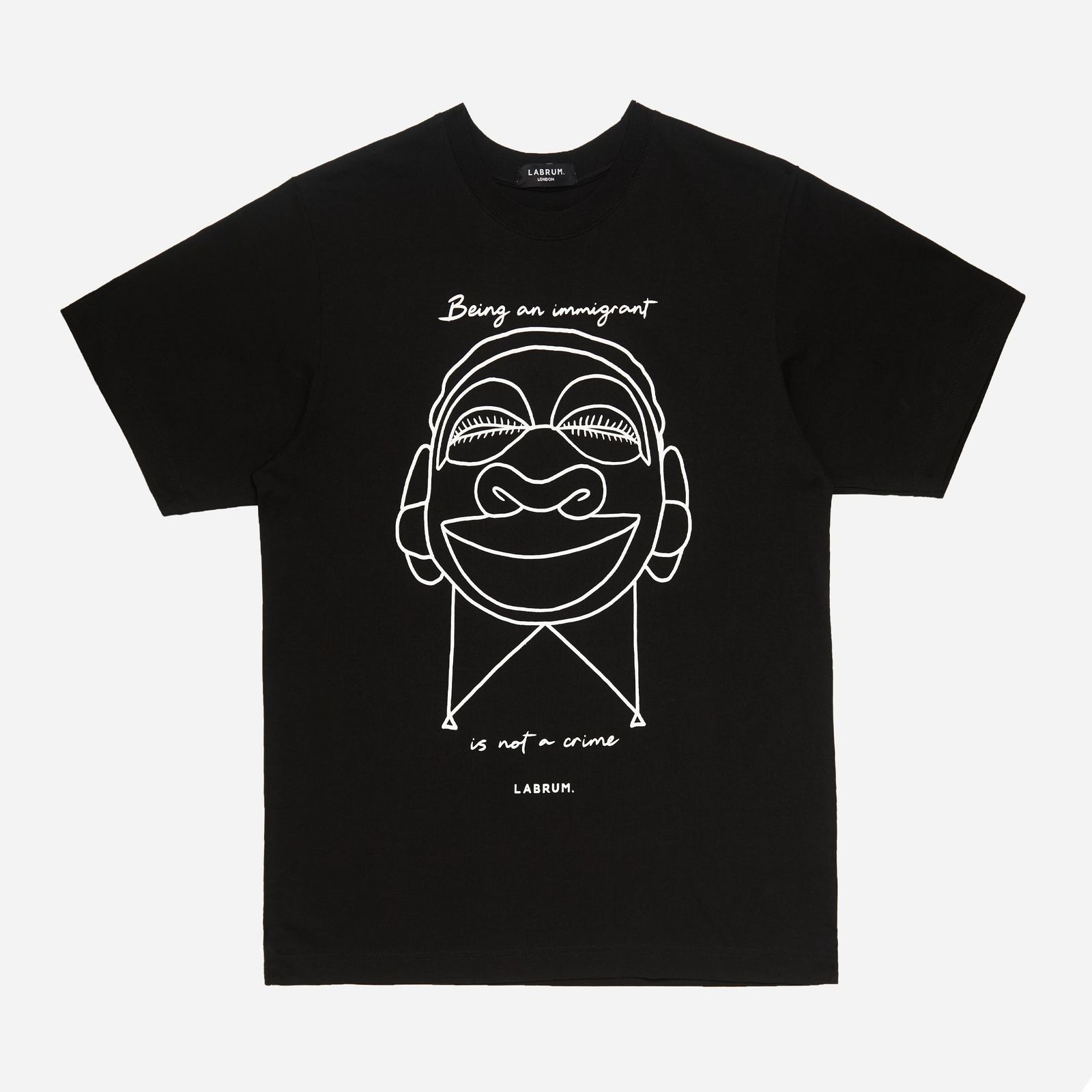 Black Nomoli "Being an Immigrant is Not a Crime" T-Shirt