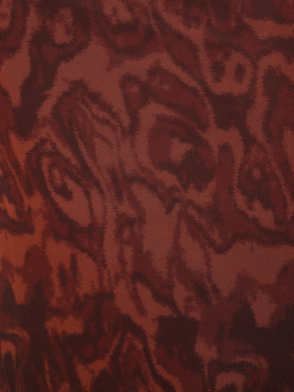 Hollis Dress In Woodgrain Print