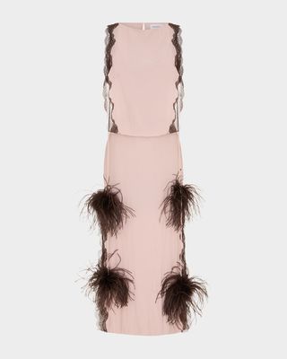 Romina Dress in Satin