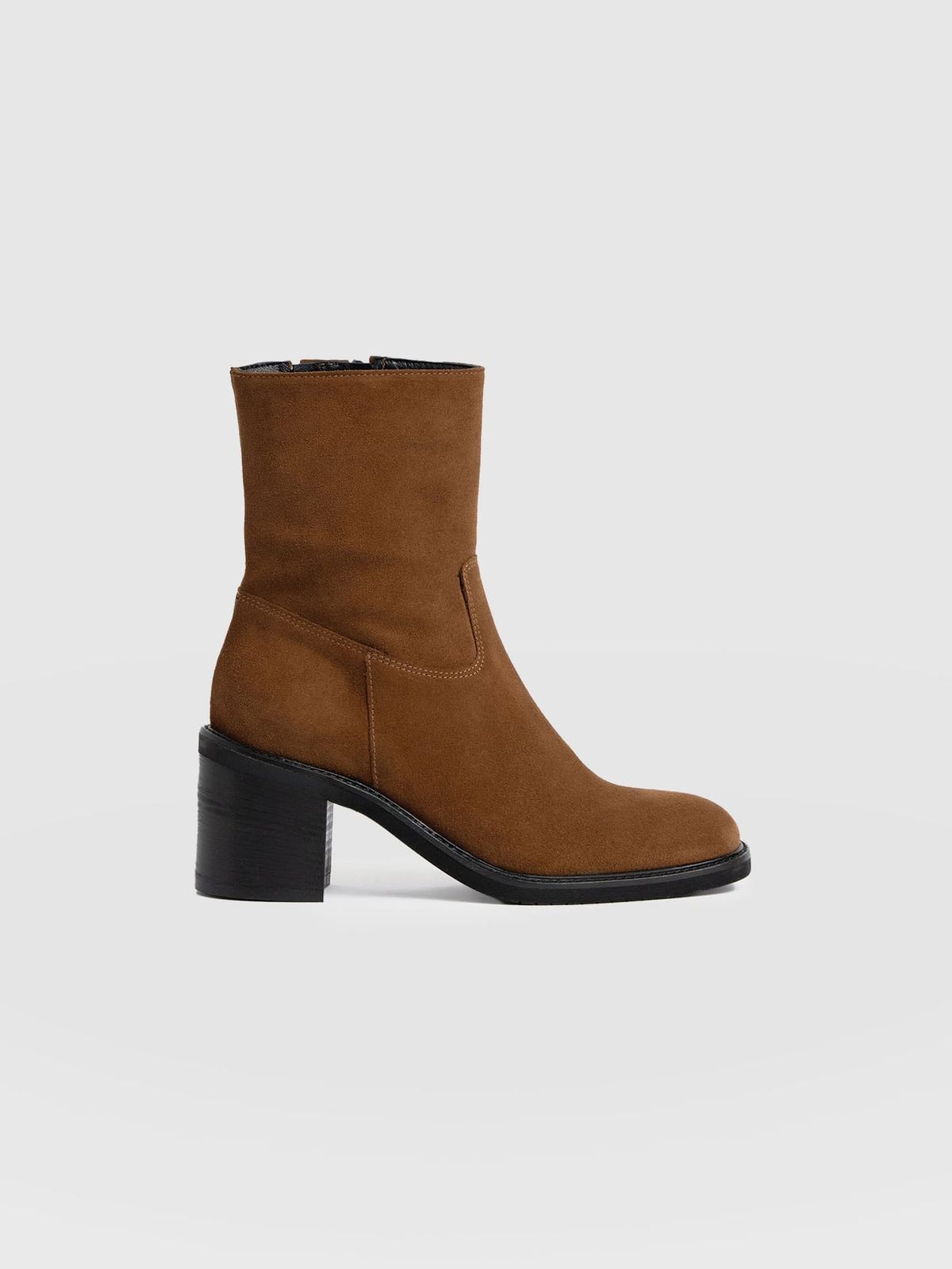 Dakota Ankle Boot - Camel Suede