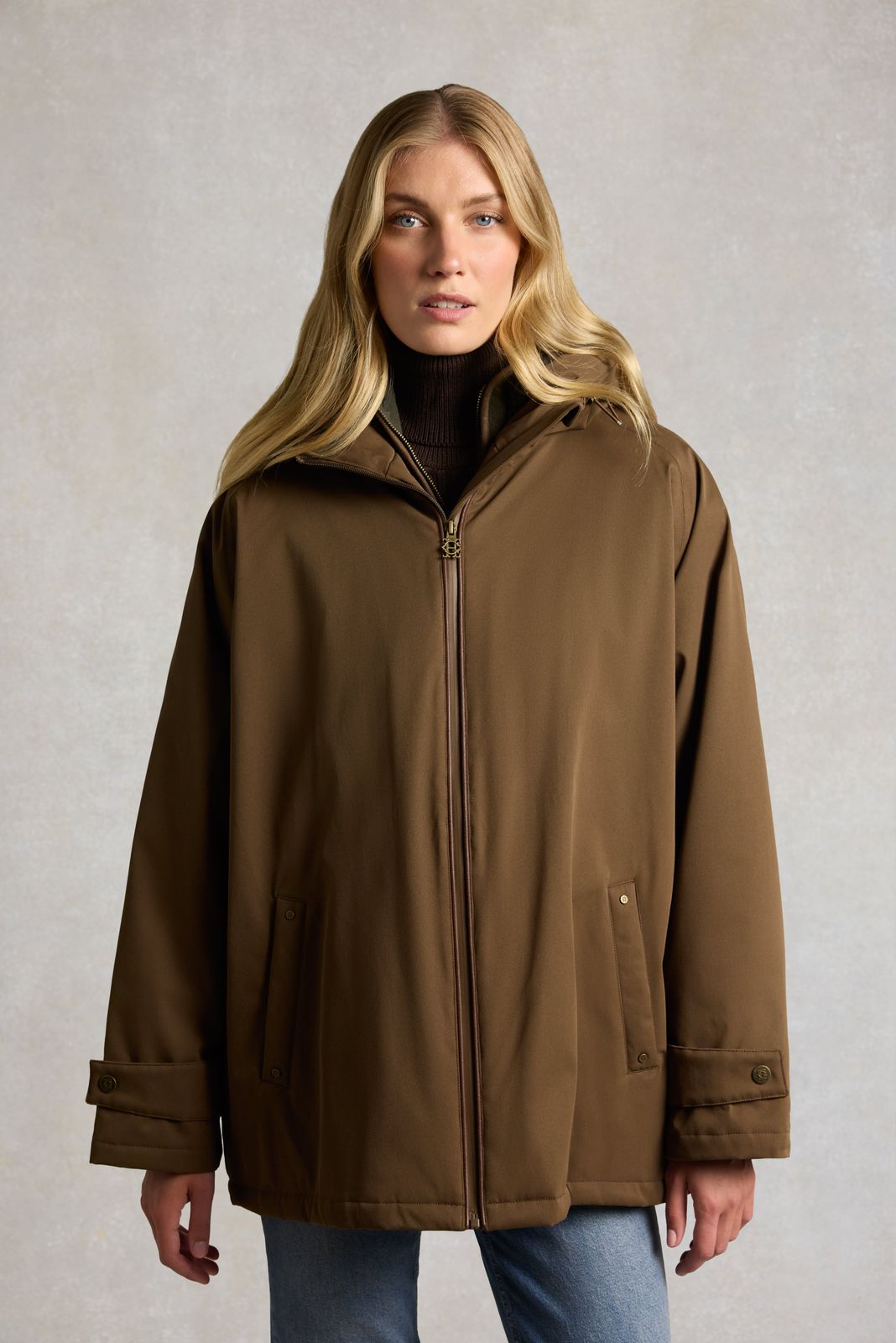 One-Size Waterproof Jacket (Chestnut)