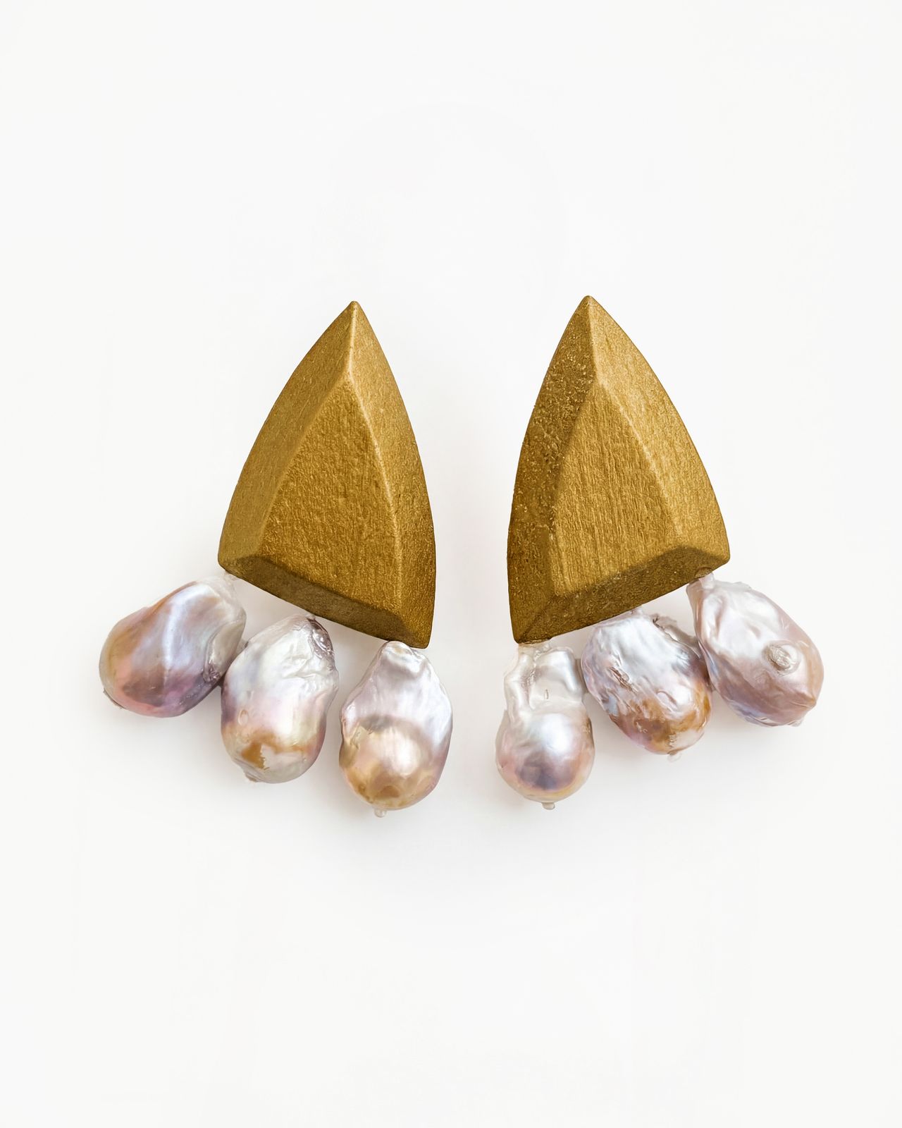 Kriti Earrings - Yellow