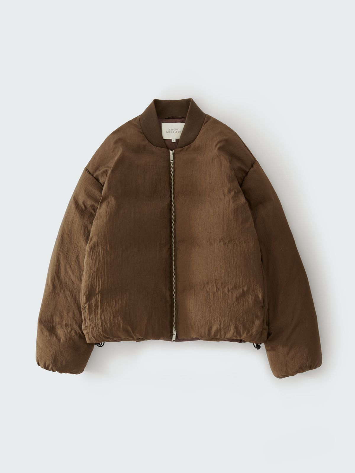 Frye Down Bomber Jacket In Bark