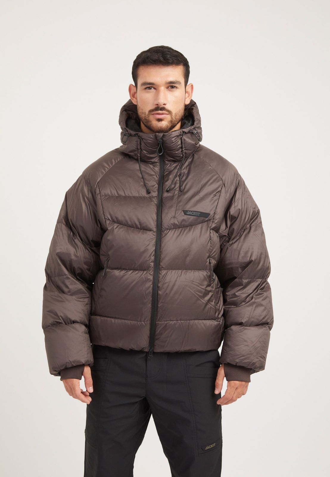 Bubble Jacket Mid Brown