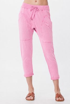 Pennie Vintage Wash Front Pocket Joggers
