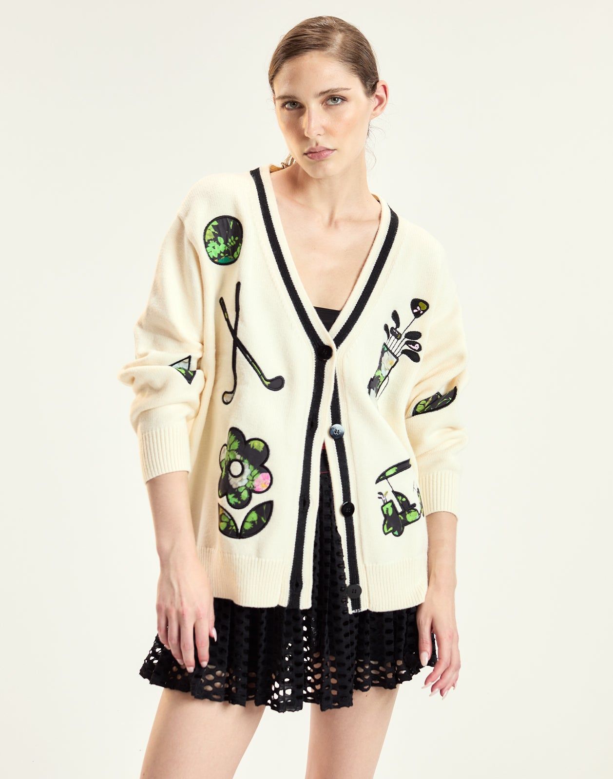 Patchwork Cardigan