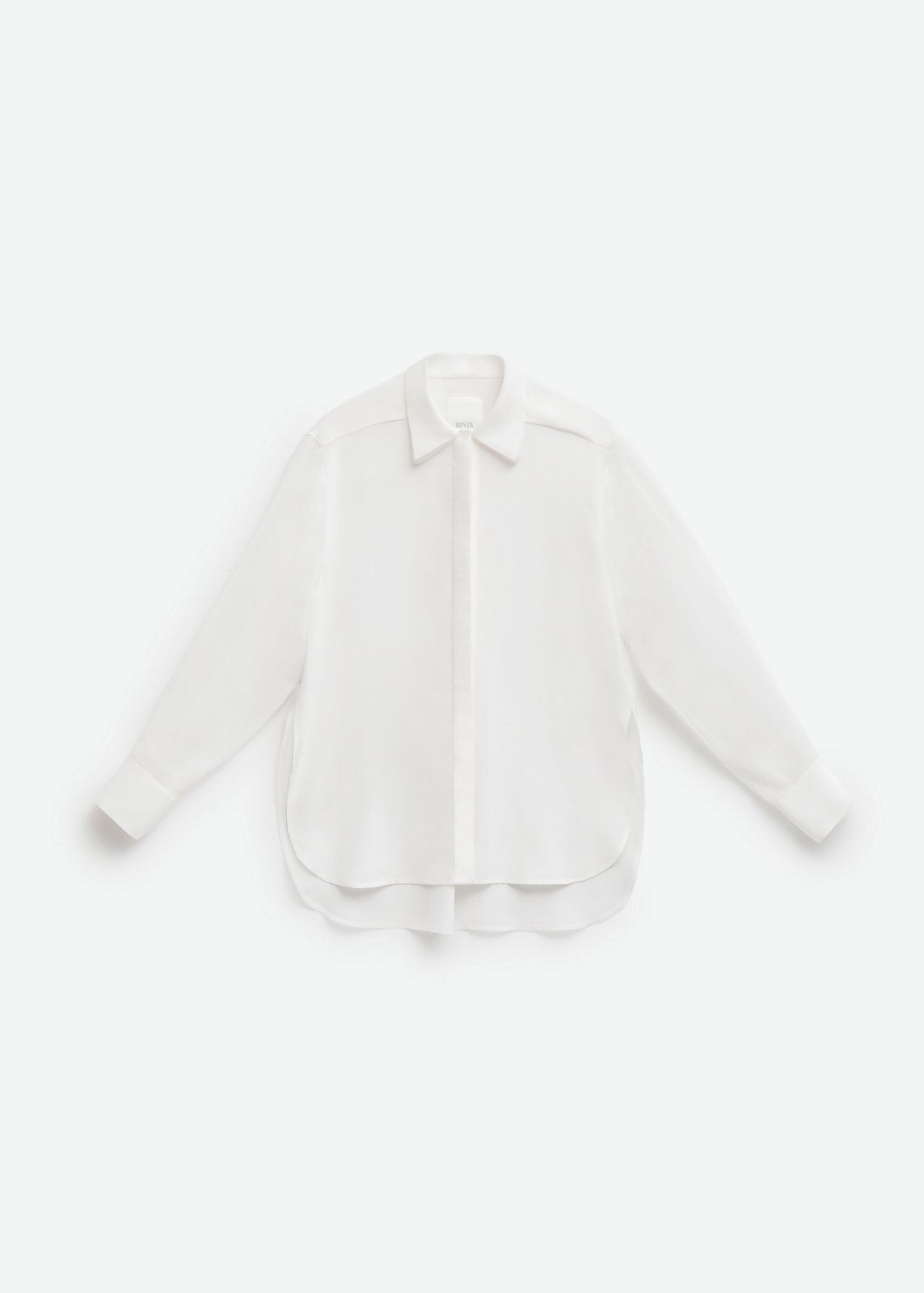 Bevza 3d-collar Shirt - Ivory