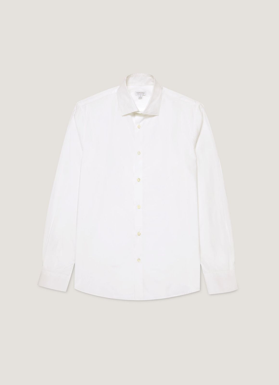 Men's Smart Poplin Shirt in White