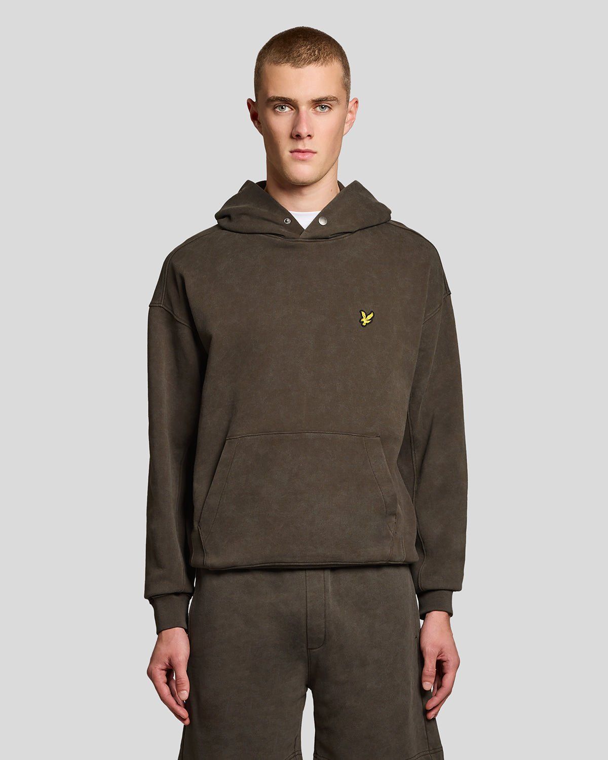 Heavy Wash Cotton Hoodie