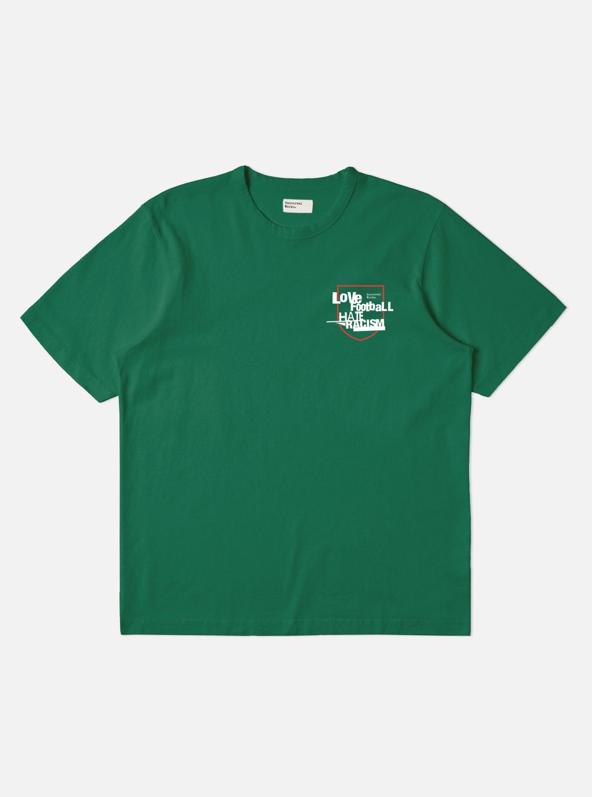 Green Single Jersey Charity Football Tee