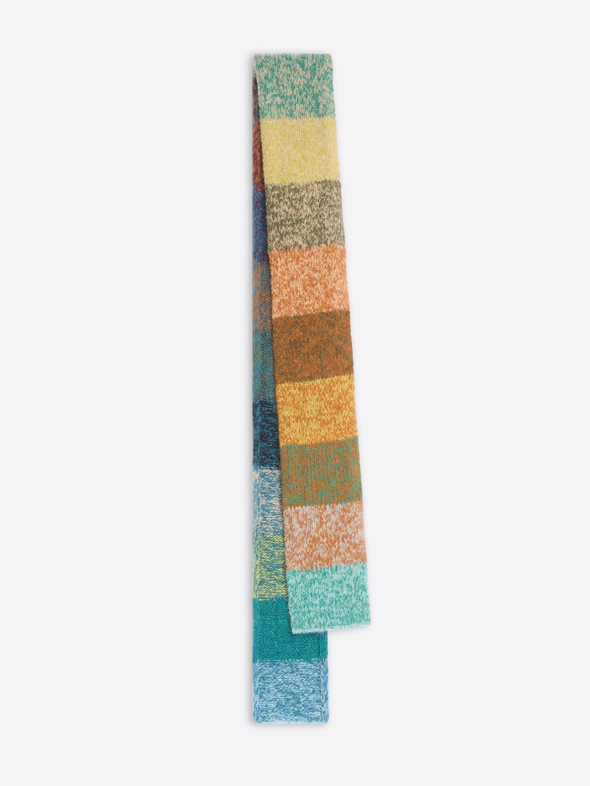 Thin wool scarf