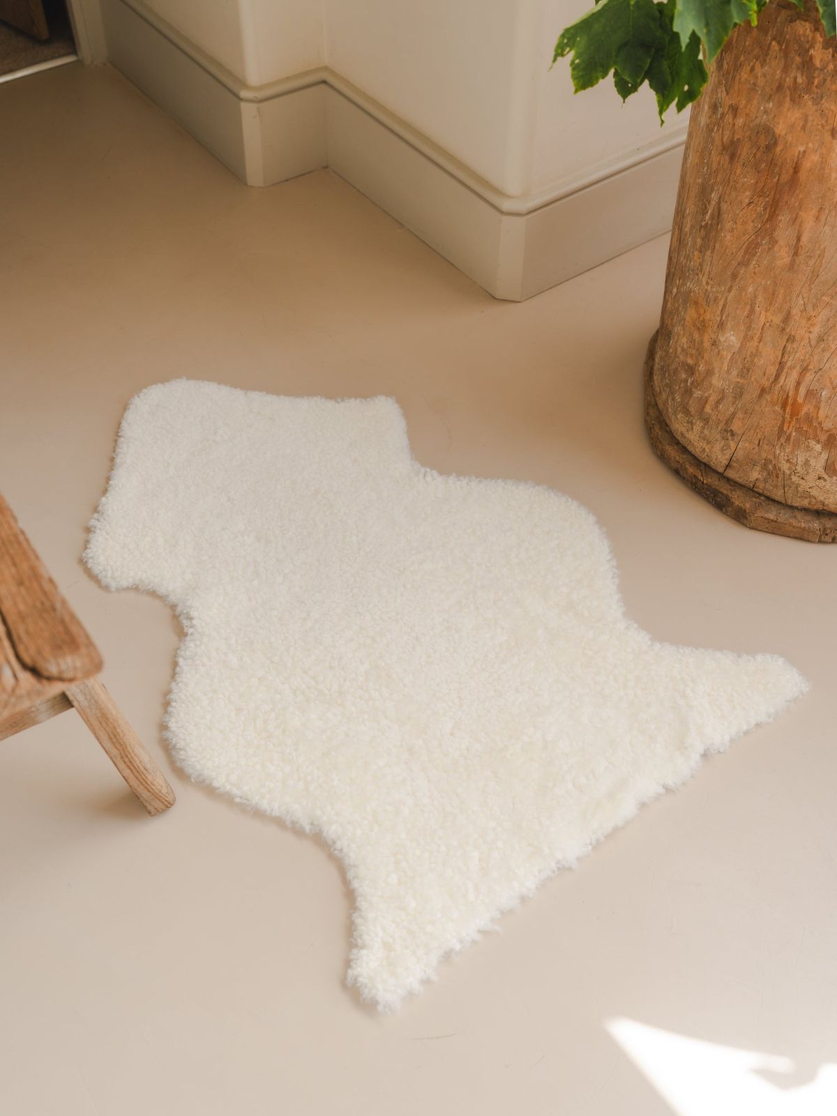 Shearling Rug - Ivory
