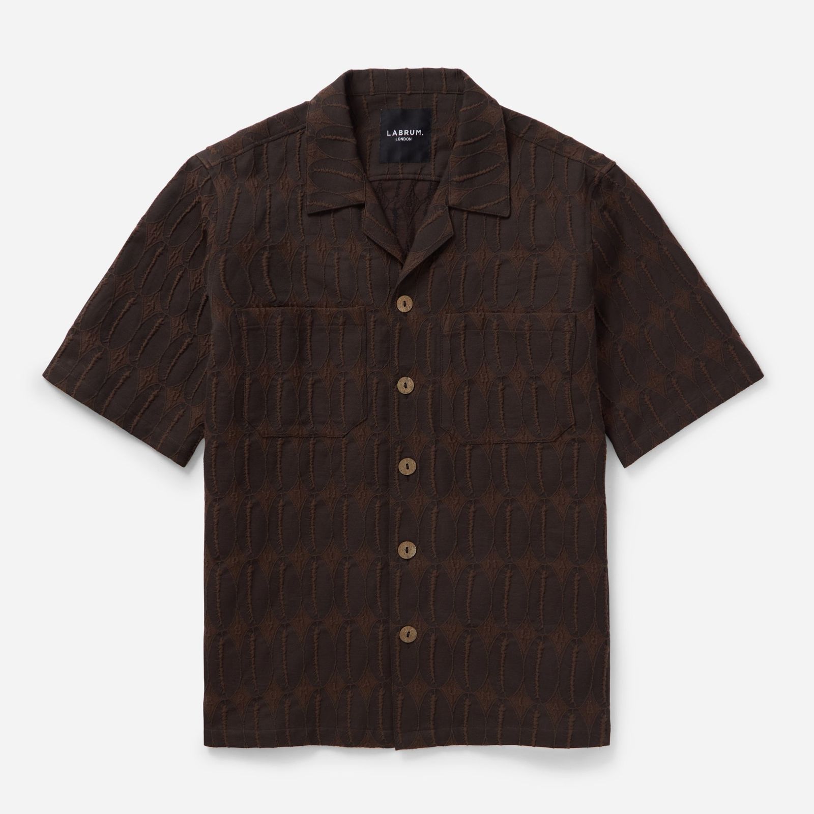 Brown Monogram Safari Shirt