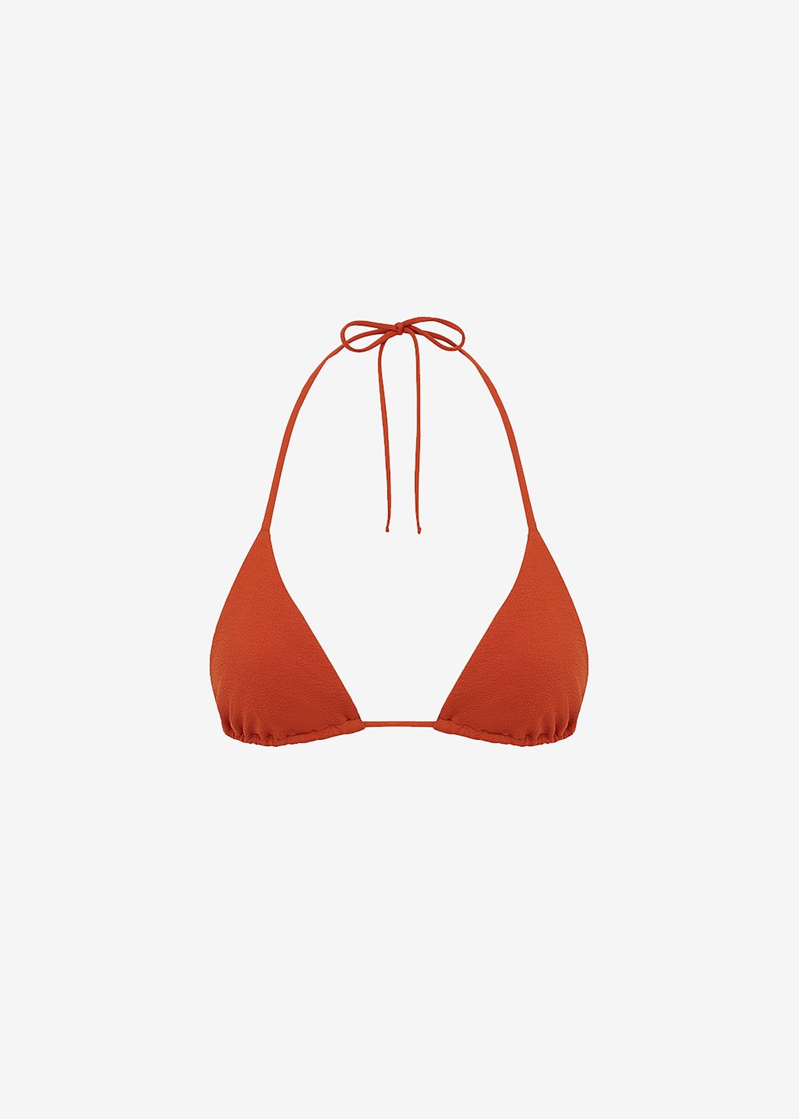 Matteau String Triangle Top - Tomato Crinkle