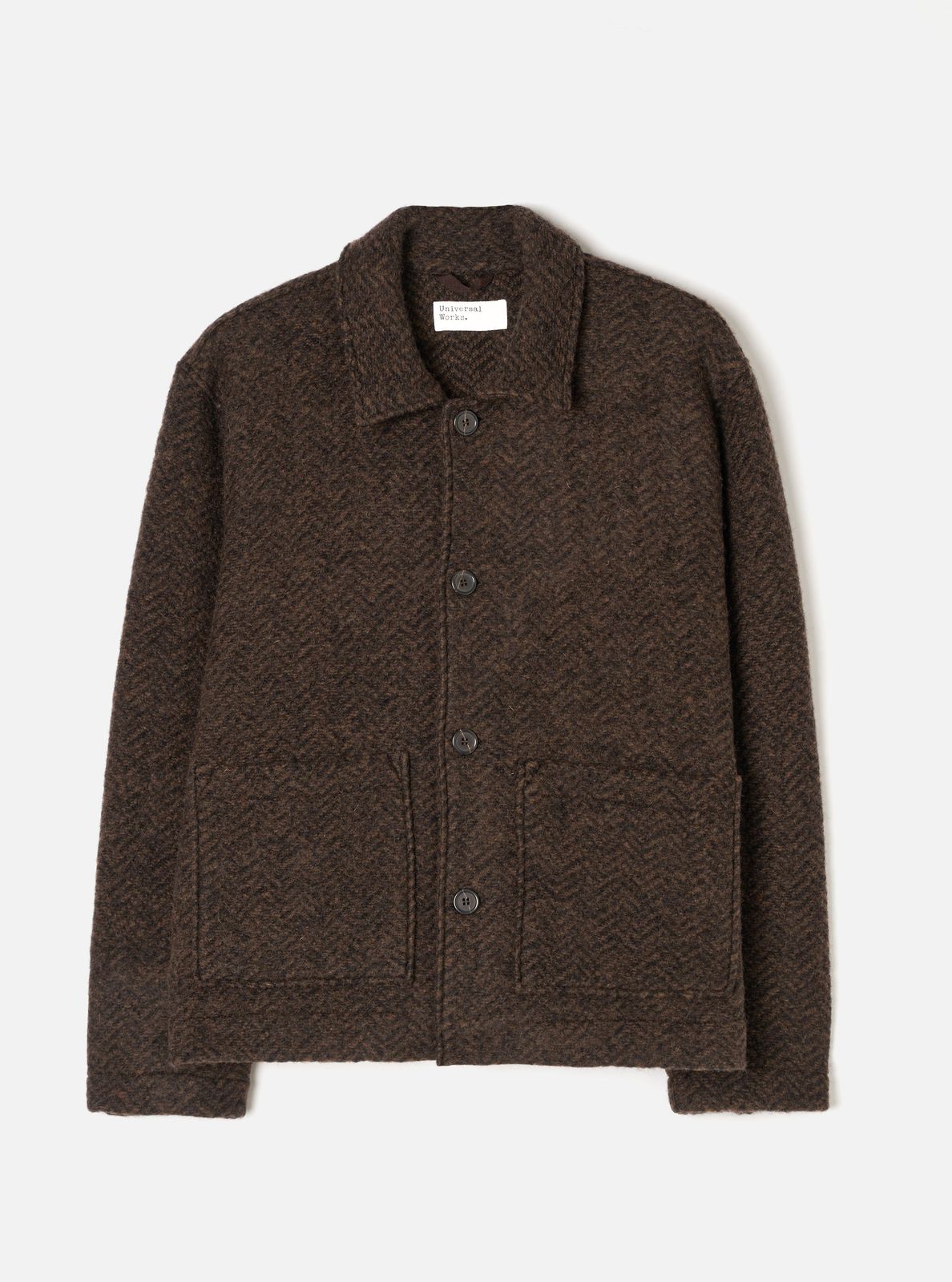 Brown Raven Fleece Rams Jacket