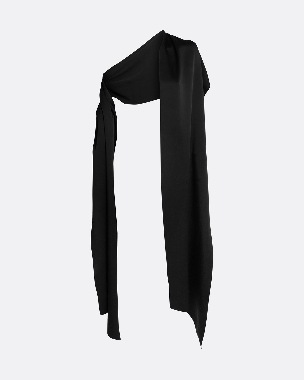 Long Shawl Scarf In Black